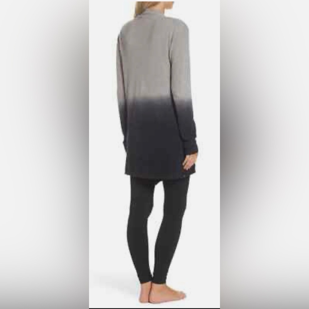 Barefoot Dreams CozyChic Lite Calypso Wrap cardigan in Ombre - Picture 2 of 6